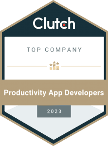Clutch Top Productivity App Company 2023